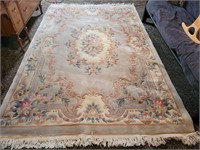 118" x 72" Heavy Artisan Rug (needs cleaning).