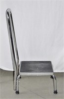 Vintage Metal Step Stool w Handle