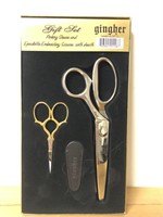 Gingher Pinking Shears And Embroidery Scissors