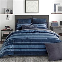 Nautica Longpoint Comforter Set, Full/Queen, Blue