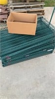 Metal wire shelving 48 x 24 shelving unknown