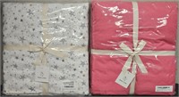 100% Organic Crib Sheets 41x48 - 2 Sets