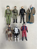 1983 Star Wars Action Figures Lot of 7
