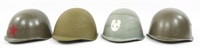 WORLD MILITARY HELMETS LOT OF 4