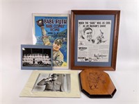 Philadelphia A’s and Babe Ruth Items