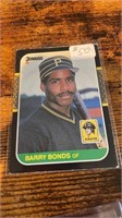 1987 Leaf Barry Bonds Baseball Card
