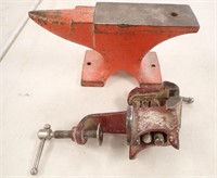 SMALL 10# ANVIL AND CLAMP