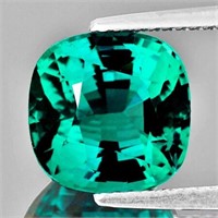 Natural Intense Paraiba Green Blue Apatite - VVS