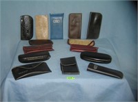 Large group of modern and vintage eyeware cases