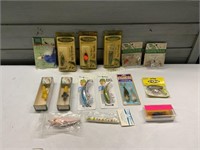 FISHING PLUGS AND LURES