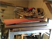 Large sheets of sandpaper