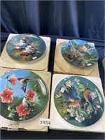1985 & 1986 Knowles Collectible Bird Plates