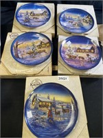 Winter Plates - Collectible plates