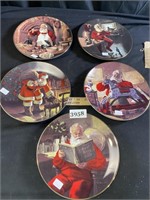 Knowles Santa Collectible Plates