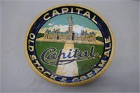 13"D Capital Old Stock Cream Ale Tray