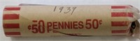 1939 ROLL OF WHEAT PENNIES