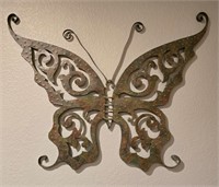Large Metal Decorative Butterfly Yard Decor