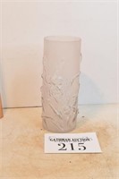 Glass Iris Vase