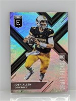 2018 Elite Draft Picks Josh Allen (Dark) #103