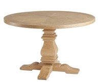 World Market 613598 Avila Round Natural Wood Table