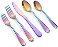 CAMBRIDGE Rhiannon Rainbow 20 Pc Flatware Set