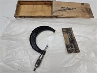 Vintage Brown & Sharpe Micrometer Caliper