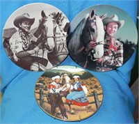 (3) 1980-90's Roy Rogers, Dale Evans and Trigger