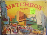 Vintage Matchbox city play set