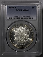 1880-S Morgan Dollar PCGS MS66