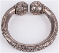 Jewelry Old Bedouin Morocco Berbers Silver Armlet