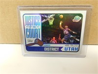 KARL MALONE JUSTICE OF THE COURT INSERT CARD