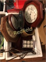 Lot of Wall Clocks and More