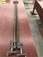 Pair of 5 Ft. Bar Clamps