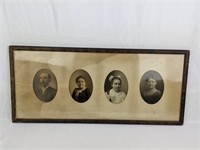 Antique Frames Family Portrait