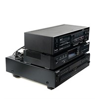 Pioneer CT-S55R, Sony CDP-C260 & Sansui T-700