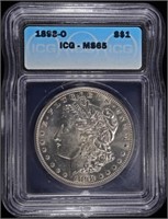 1898-O MORGAN DOLLAR ICG MS65