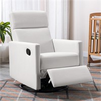Cozy Modern Upholstered Rocker Nursery Chair....