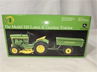 John Deere 110 Garden Tractor with Wagon Toy