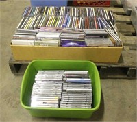 (2) Boxes of Assorted CDs