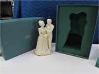 LENOX Husband/Wife Porcelain Figure boxed 8"