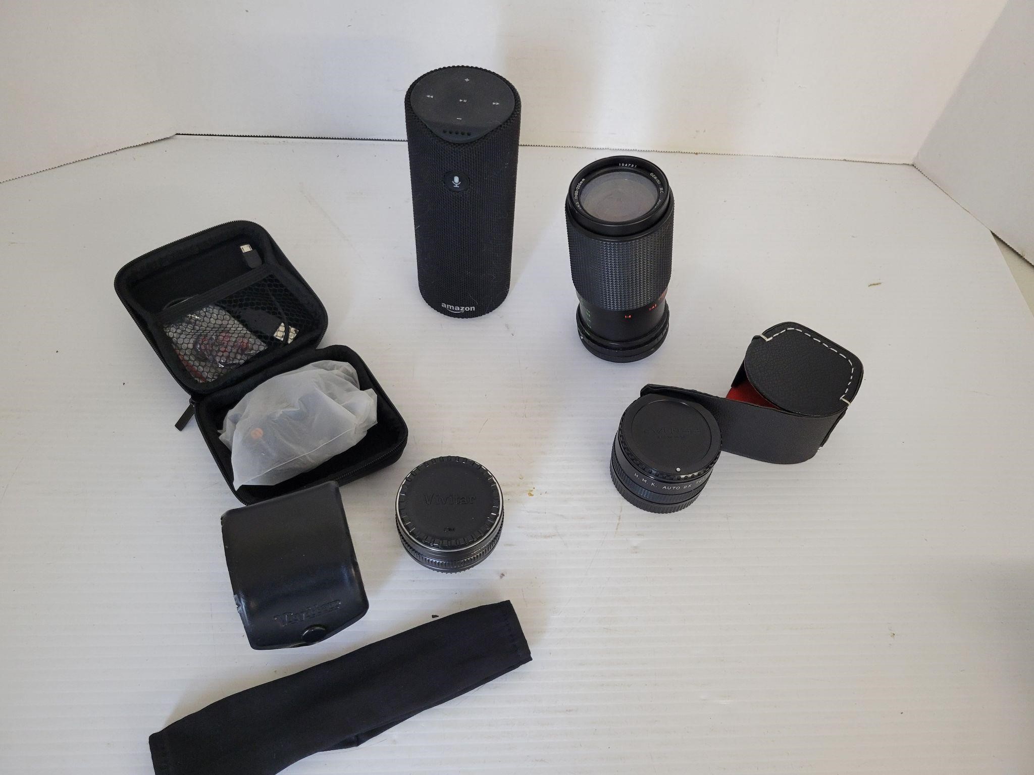 Camera lenses and more