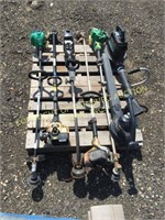LOT OF WEED TRIMMERS & BLOWERS