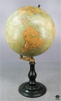 Vintage Terrestre Globe on Stand