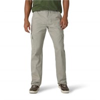 Wrangler Authentics Men's Twill Relaxed Fit Cargo