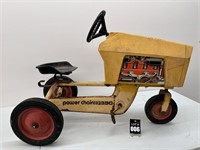 SEARS Plastic and Metal Pedal Tractor
