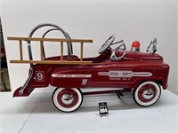 Fire Dept. Engine No. 9 Hook & Ladder Pedal Car