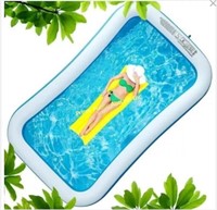 Santabay $94 Retail 10' Inflatable Pool, Above