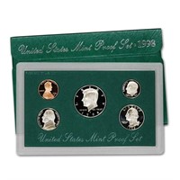 1998 United States Proof Set, 5 Coins Inside!!