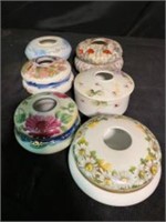 Collection Of Antique Porcelain Hand Decorated Sty