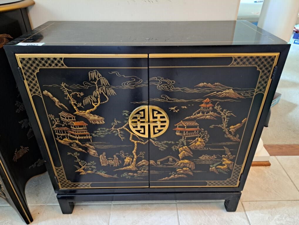 Drexel Heritage ET Cetera Chinoiserie Cabinet.